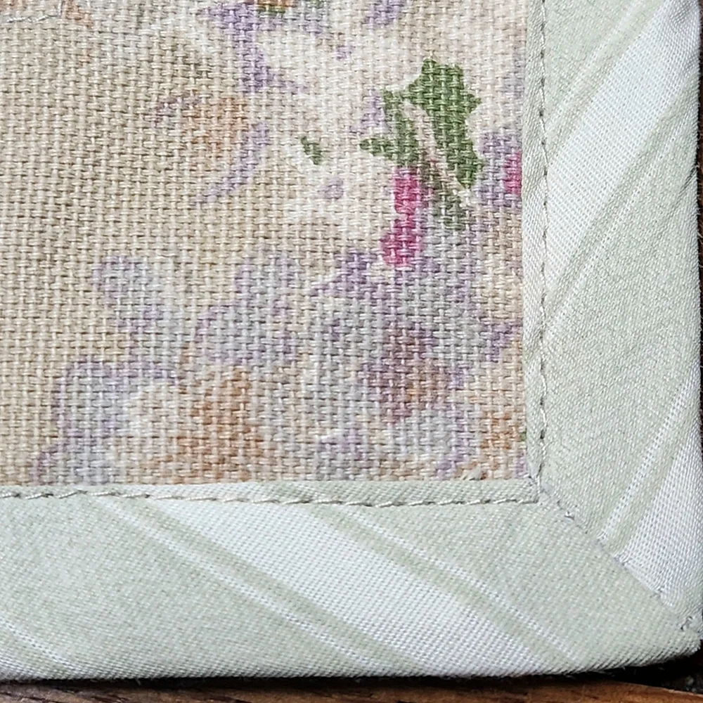 American Living Lilac Park Standard Pillow Shams Pair Heavyweight Cotton